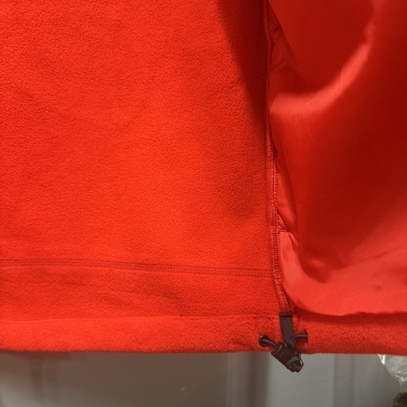 Duluth Trading Co Fleece Jacket Mens L Bright Red Full Zip New in Bag - Picture 9 of 15